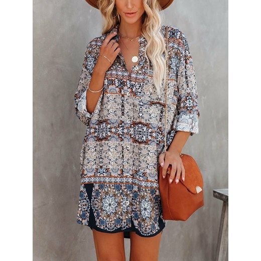 LA Angels Sukienka ze wzorem La Angels M wyprzedaż Limango Polska