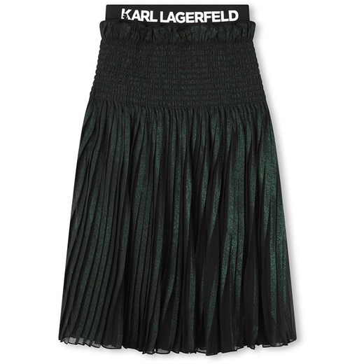 Karl Lagerfeld Kids Spódnica w kolorze ciemnozielonym ze sklepu Limango Polska w kategorii Spódnice dziewczęce - zdjęcie 187586475