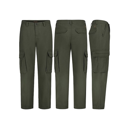 Sublevel Bojówki w kolorze ciemnozielonym ze sklepu Limango Polska w kategorii Spodnie męskie - zdjęcie 187586509