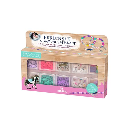 moses. Zestaw koralików &quot;Mood bracelet horses&quot; - 6+ ze sklepu Limango Polska w kategorii Zabawki - zdjęcie 187586599