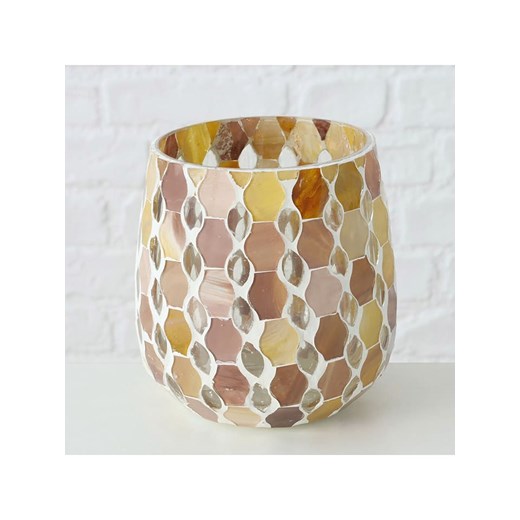 Boltze Świecznik &quot;Alejo&quot; w kolorze beżowym - wys. 12,5 cm ze sklepu Limango Polska w kategorii Świeczniki - zdjęcie 187586856