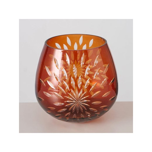 Boltze Świecznik &quot;Matahari&quot; w kolorze brązowym - wys. 10 x Ø 10 cm ze sklepu Limango Polska w kategorii Świeczniki - zdjęcie 187586875