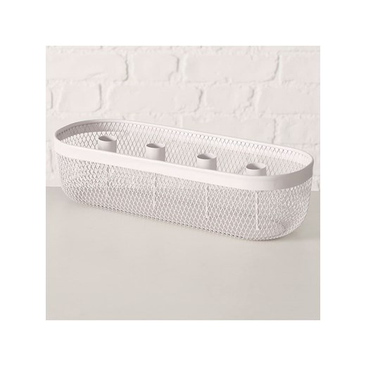 Boltze Świecznik &quot;Josina&quot; w kolorze szarym - szer. 33,5 cm ze sklepu Limango Polska w kategorii Świeczniki - zdjęcie 187586887