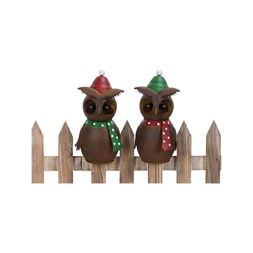 POSIWIO Figurka &quot;Owl&quot; na płot - 12 x 20 x 10 cm (produkt niespodzianka) ze sklepu Limango Polska w kategorii Dekoracje i akcesoria ogrodowe - zdjęcie 187586975