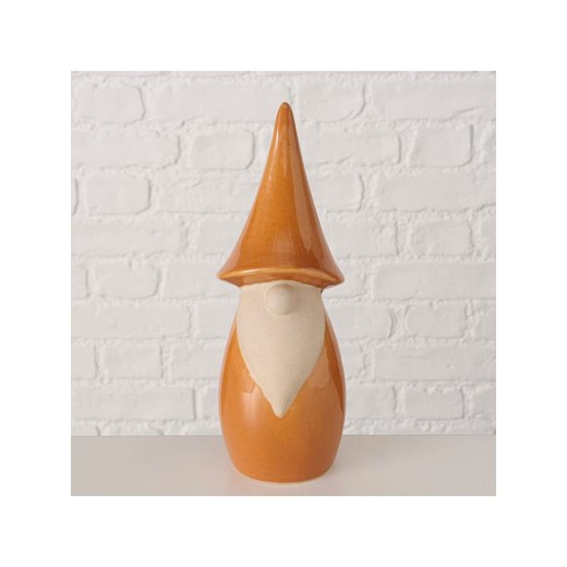 Boltze Figurka dekoracyjna &quot;Gert&quot; w kolorze pomarańczowym - wys. 23,3 cm ze sklepu Limango Polska w kategorii Dekoracje - zdjęcie 187587115