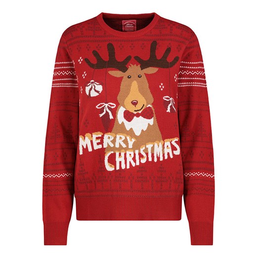 Sublevel Sweter w kolorze czerwonym ze sklepu Limango Polska w kategorii Swetry damskie - zdjęcie 187587179