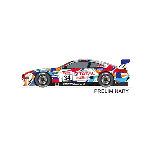 Carrera Pojazd wyścigowy &quot;BMW M6 GT3 Walkenhorst Motorsport, No.34&quot; - 8+ ze sklepu Limango Polska w kategorii Zabawki - zdjęcie 187587308