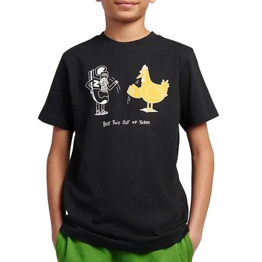 Koszulka dziecięca New Balance LAKB0257BK - czarna ze sklepu streetstyle24.pl w kategorii T-shirty chłopięce - zdjęcie 187587418