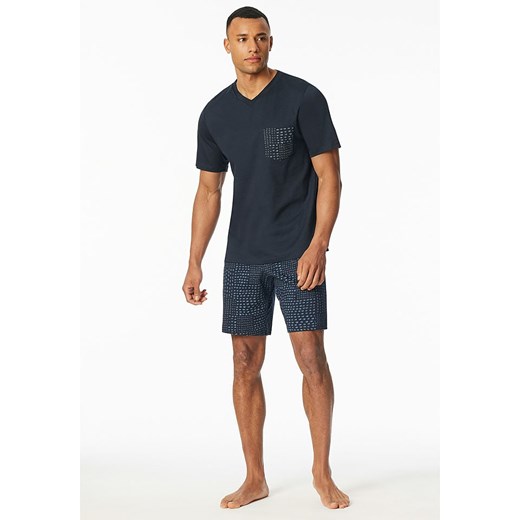 Schiesser Piżama w kolorze granatowym ze sklepu Limango Polska w kategorii Piżamy męskie - zdjęcie 187588209