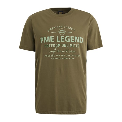PME Legend Koszulka w kolorze khaki ze sklepu Limango Polska w kategorii T-shirty męskie - zdjęcie 187588287