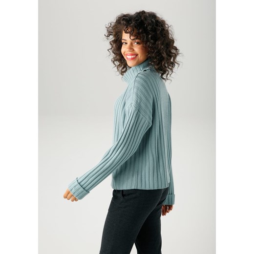 Aniston Golf w kolorze błękitnym Aniston 46 okazja Limango Polska