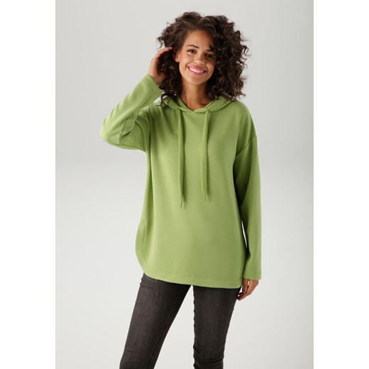 Aniston Bluza w kolorze zielonym ze sklepu Limango Polska w kategorii Bluzy damskie - zdjęcie 187588446