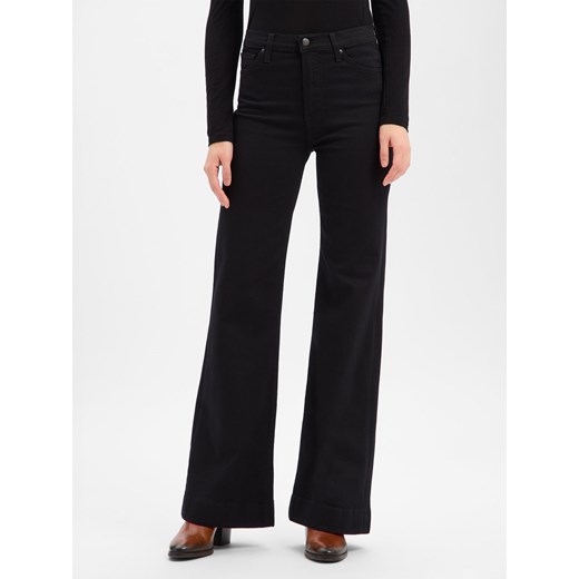 Joop Jeans Dżinsy - Mandy Kobiety czarny jednolity ze sklepu vangraaf w kategorii Jeansy damskie - zdjęcie 187589159