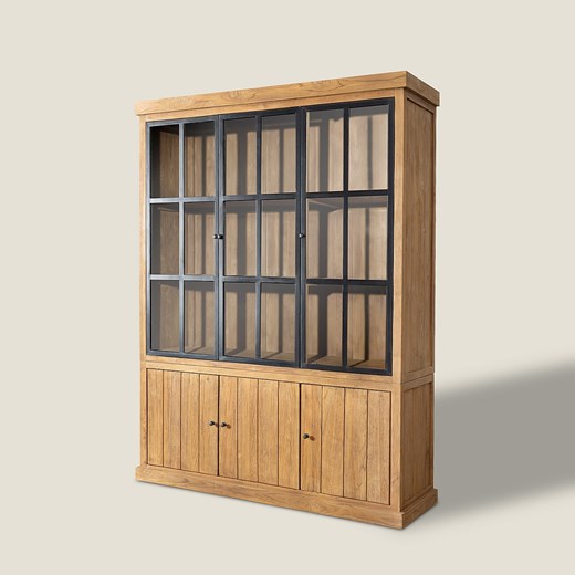 Witryna Harbor III 164x52x180 cm ze sklepu dekoria.pl w kategorii Regały i witryny - zdjęcie 187589419