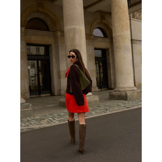 Mohito - Spódnica mini - pomarańczowy ze sklepu Mohito w kategorii Spódnice - zdjęcie 187589619