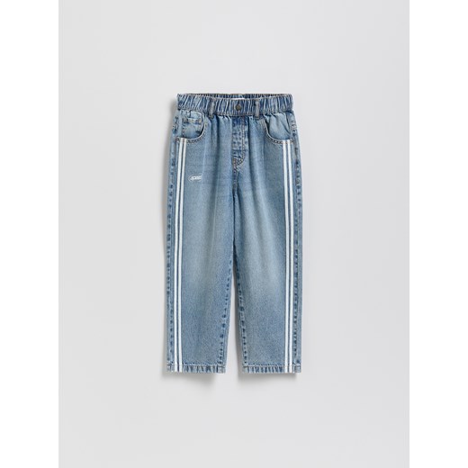 Reserved - Jeansy baggy fit - niebieski ze sklepu Reserved w kategorii Spodnie chłopięce - zdjęcie 187589716