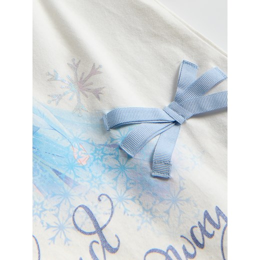 Reserved - Bluzka z nadrukiem Frozen - złamana biel Reserved 98 (2-3 lata) Reserved