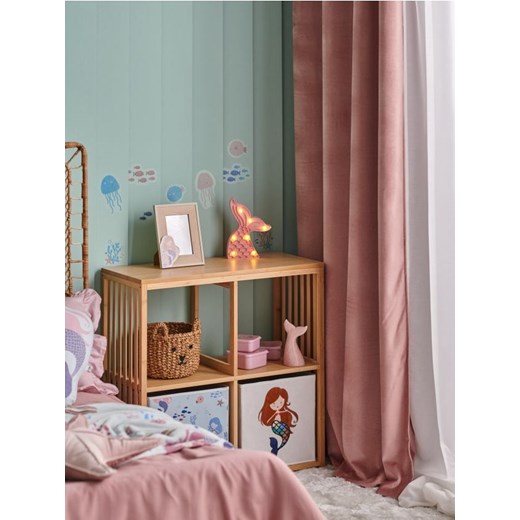 Sinsay - Zasłona welurowa - różowy Sinsay One Size Sinsay