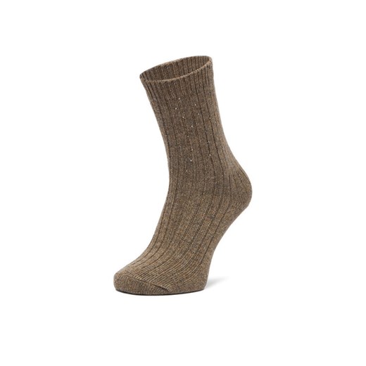 Skarpety długie Nine West CEO_LA_NW_17636_W_AW25 (1-PACK) Brązowy ze sklepu eobuwie.pl w kategorii Skarpetki damskie - zdjęcie 187590816