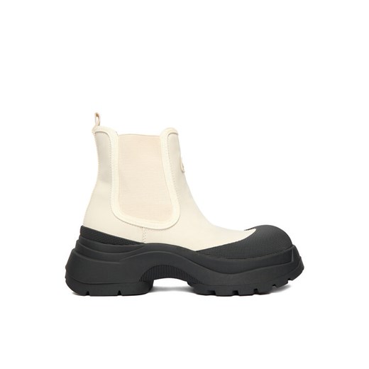 Sztyblety Hunter CEO-SX2405-1 Écru ze sklepu eobuwie.pl w kategorii Botki - zdjęcie 187590828