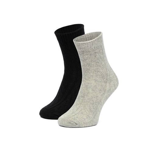 Skarpety długie Nine West CEO_LA_NW_17637_W_AW25 (2-PACK) Czarny ze sklepu eobuwie.pl w kategorii Skarpetki damskie - zdjęcie 187590857