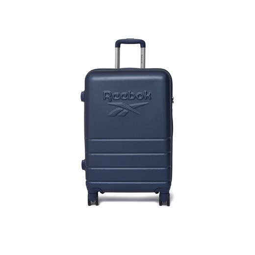 Walizka średnia Reebok CEO-RBK-WAL-002-CCC-M Granatowy ze sklepu eobuwie.pl w kategorii Walizki - zdjęcie 187590885