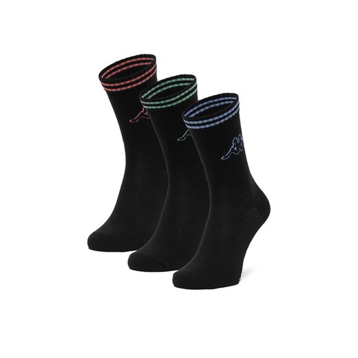 Skarpety długie Kappa CEO_KR_KAPPA_ 006_W_AW25 Czarny ze sklepu eobuwie.pl w kategorii Skarpetki męskie - zdjęcie 187590887