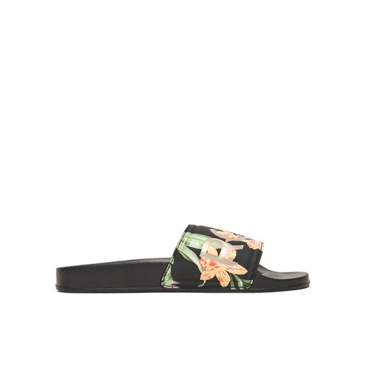 Klapki Roxy ARJL100679 Czarny ze sklepu eobuwie.pl w kategorii Klapki damskie - zdjęcie 187590897