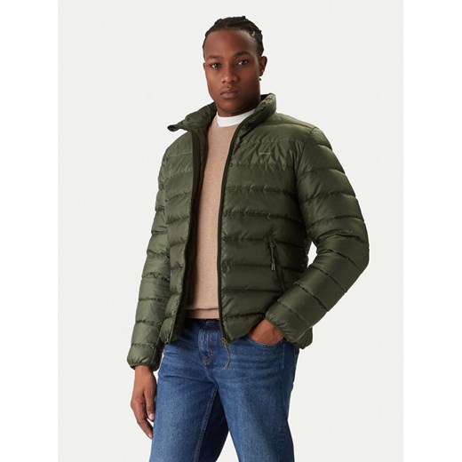 Gant Kurtka puchowa 7006526 Zielony Regular Fit ze sklepu MODIVO w kategorii Kurtki męskie - zdjęcie 187591665