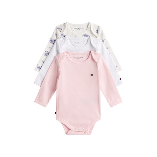 Tommy Hilfiger Komplet body dziecięcych Monotype KN0KN02198 Kolorowy ze sklepu MODIVO w kategorii Body niemowlęce - zdjęcie 187591695