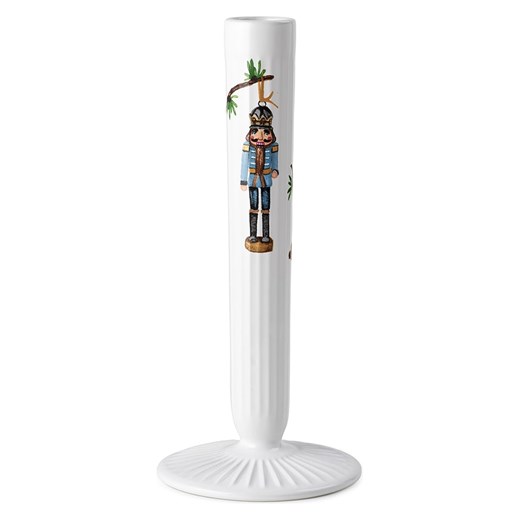 Kähler Świecznik w kolorze białym ze wzorem - wys. 20 cm ze sklepu Limango Polska w kategorii Świeczniki - zdjęcie 187593407