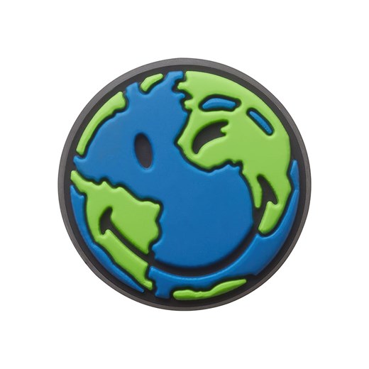 Crocs Przypinka &quot;Smiley Brand World&quot; w kolorze niebiesko-zielonym na buty ze sklepu Limango Polska w kategorii Kapcie damskie - zdjęcie 187593439