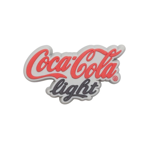 Crocs Przypinka &quot;Coca-Cola Light Logo&quot; w kolorze czarno-czerwonym na buty ze sklepu Limango Polska w kategorii Kapcie damskie - zdjęcie 187593445
