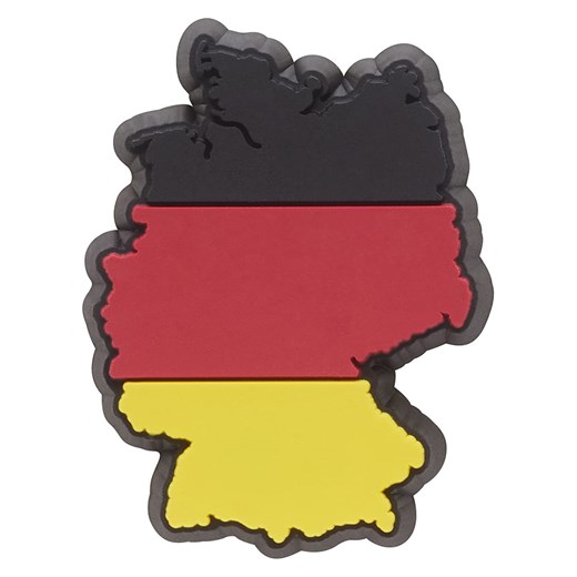 Crocs Przypinka &quot;Germany Country Flag&quot; w kolorze czarno-czerwonym na buty ze sklepu Limango Polska w kategorii Kapcie damskie - zdjęcie 187593449