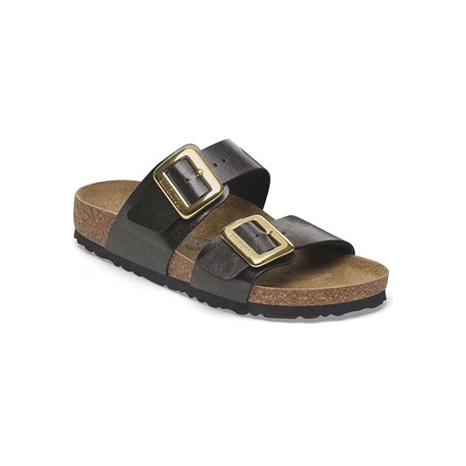 Birkenstock Klapki &quot;Sydney&quot; w kolorze czarnym ze sklepu Limango Polska w kategorii Klapki damskie - zdjęcie 187593817