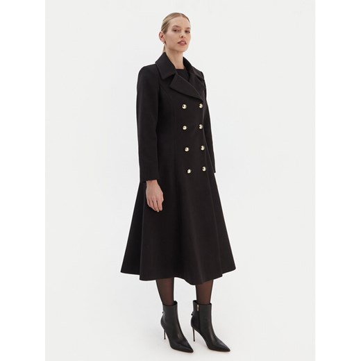 Rinascimento Płaszcz przejściowy CFC0126730003 Czarny Regular Fit ze sklepu MODIVO w kategorii Płaszcze damskie - zdjęcie 187594955