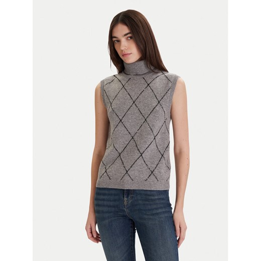 ViCOLO Golf 77069F Szary Regular Fit ze sklepu MODIVO w kategorii Swetry damskie - zdjęcie 187594956