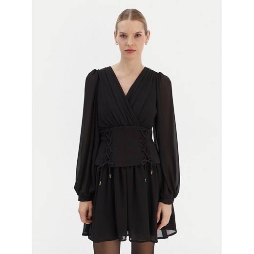 Rinascimento Sukienka koktajlowa CFC0126603003 Czarny Regular Fit ze sklepu MODIVO w kategorii Sukienki - zdjęcie 187594965