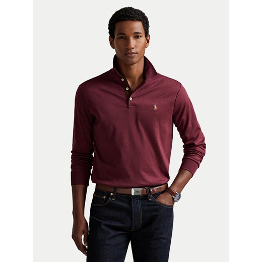 Polo Ralph Lauren Polo 710671785049 Bordowy Regular Fit ze sklepu MODIVO w kategorii T-shirty męskie - zdjęcie 187594976