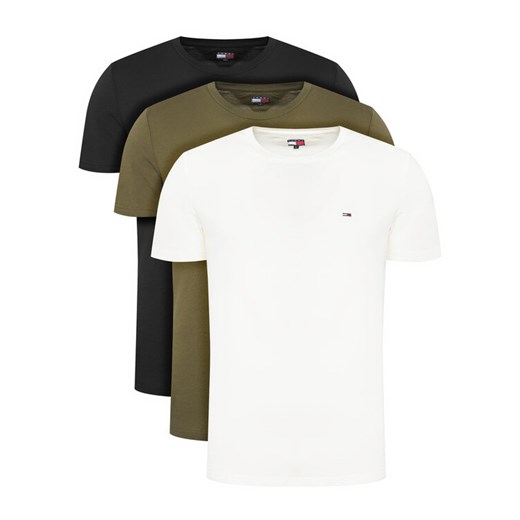 Tommy Jeans T-Shirt DM0DM21579 Kolorowy Regular Fit ze sklepu MODIVO w kategorii T-shirty męskie - zdjęcie 187594979