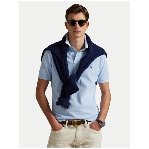 Polo Ralph Lauren Polo 710536856475 Granatowy Regular Fit ze sklepu MODIVO w kategorii T-shirty męskie - zdjęcie 187594988
