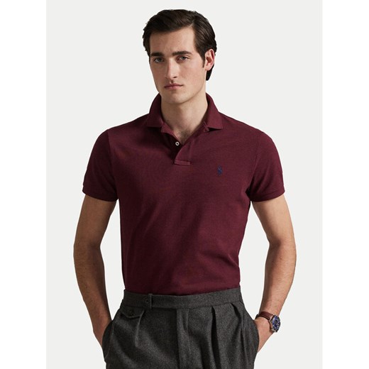 Polo Ralph Lauren Polo 710536856343 Bordowy Regular Fit ze sklepu MODIVO w kategorii T-shirty męskie - zdjęcie 187595007
