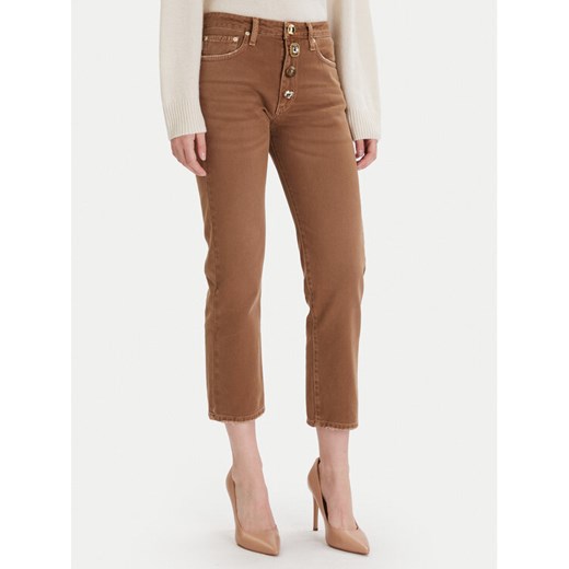 ViCOLO Jeansy DF5056 Brązowy Regular Fit ze sklepu MODIVO w kategorii Jeansy damskie - zdjęcie 187595015