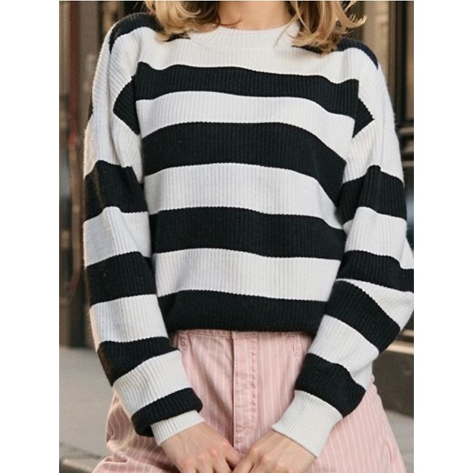 Sinsay - Sweter w paski - wielobarwny ze sklepu Sinsay w kategorii Swetry damskie - zdjęcie 187597405