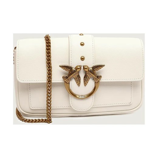 Pinko Skórzana torebka na ramię LOVE ONE POCKET ze sklepu Gomez Fashion Store w kategorii Listonoszki - zdjęcie 187597655