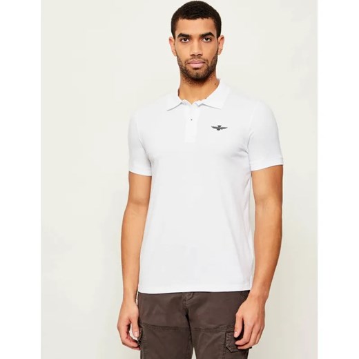 Aeronautica Militare Polo | Slim Fit ze sklepu Gomez Fashion Store w kategorii T-shirty męskie - zdjęcie 187597707