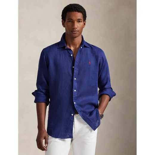 POLO RALPH LAUREN Lniana koszula | Custom fit ze sklepu Gomez Fashion Store w kategorii Koszule męskie - zdjęcie 187598337