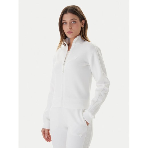 Guess Bluza Allie V2YQ17 K7UW2 Biały Regular Fit ze sklepu MODIVO w kategorii Bluzy damskie - zdjęcie 187598355
