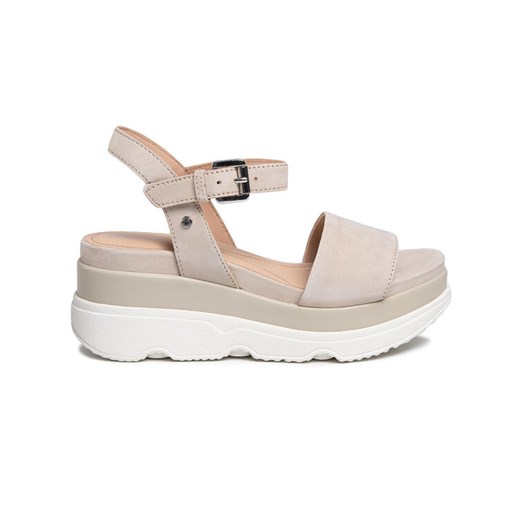 Sandały Geox D Gardenia C D02HBC 00021 C6738 Beżowy ze sklepu eobuwie.pl w kategorii Sandały damskie - zdjęcie 187598457