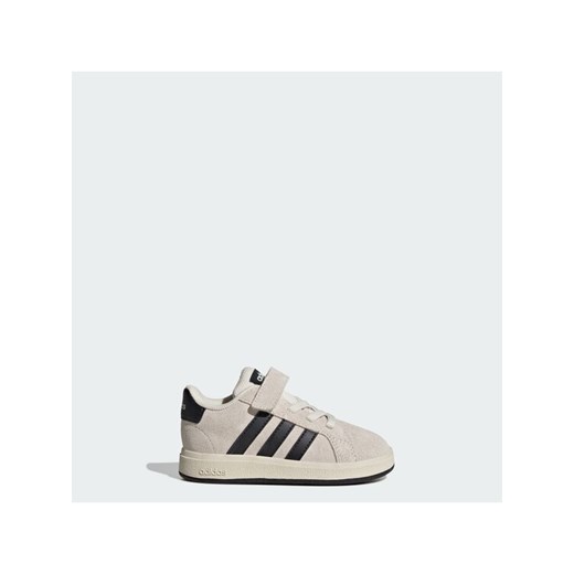adidas Sneakersy Grand Court 2.0 JR0778 Écru ze sklepu MODIVO w kategorii Buty sportowe dziecięce - zdjęcie 187598509